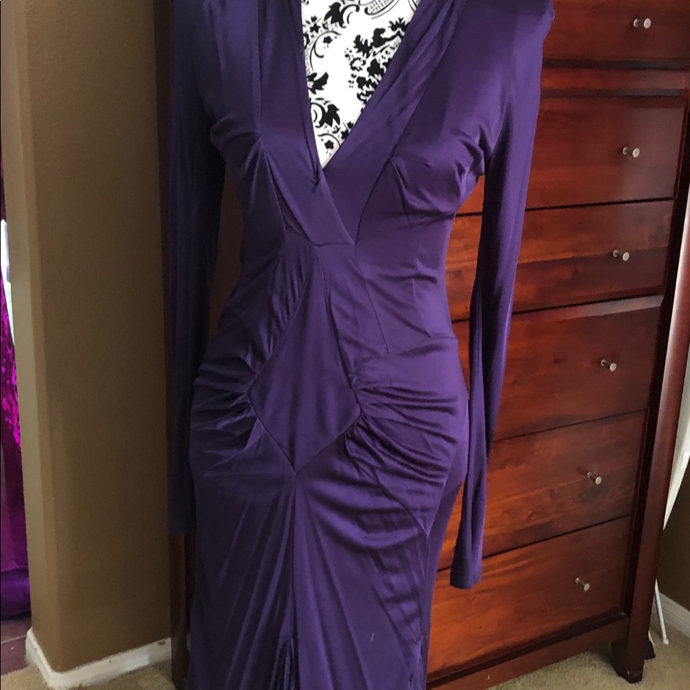 Elegant, sexy long sleeved dress